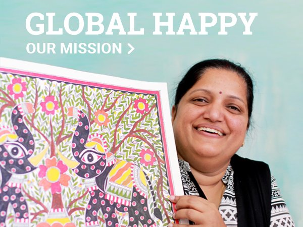 GlOBAL HAPPY - our mission.