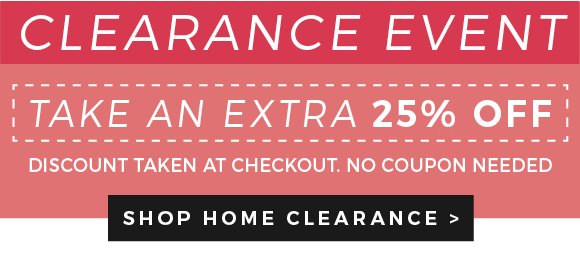 SHOP HOME CLEARANCE