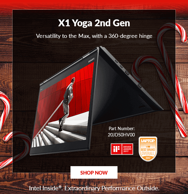 Featuring ThinkPad X1 Yoga
