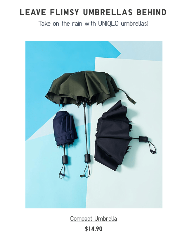 COMPACT UMBRELLA $14.90