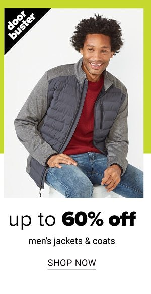 Up to 60% off Men's Jackets & Coats - Shop Now