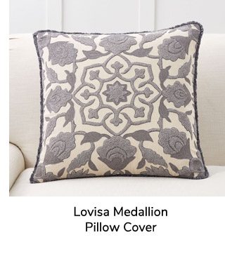 Lovisa Medallion Pillow Cover