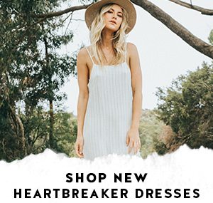 SHOP NEW HEARTBREAKER DRESSES