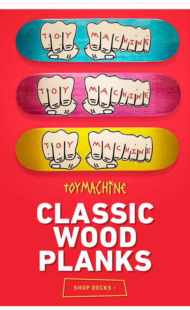 Skate Toy Machine Decks