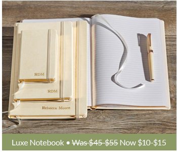 Shop Luxe Notebook