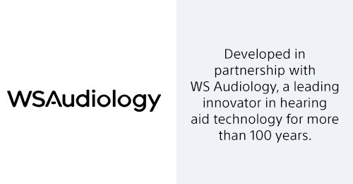 Developed in partnership with WS Audiology, a leading innovator in hearing aid technology for more than 100 years.