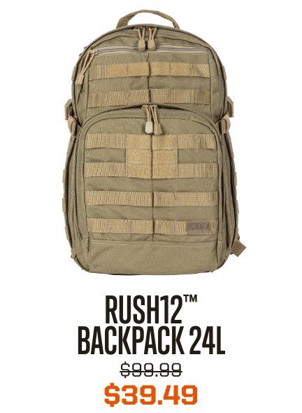 RUSH12 Backpack 24L