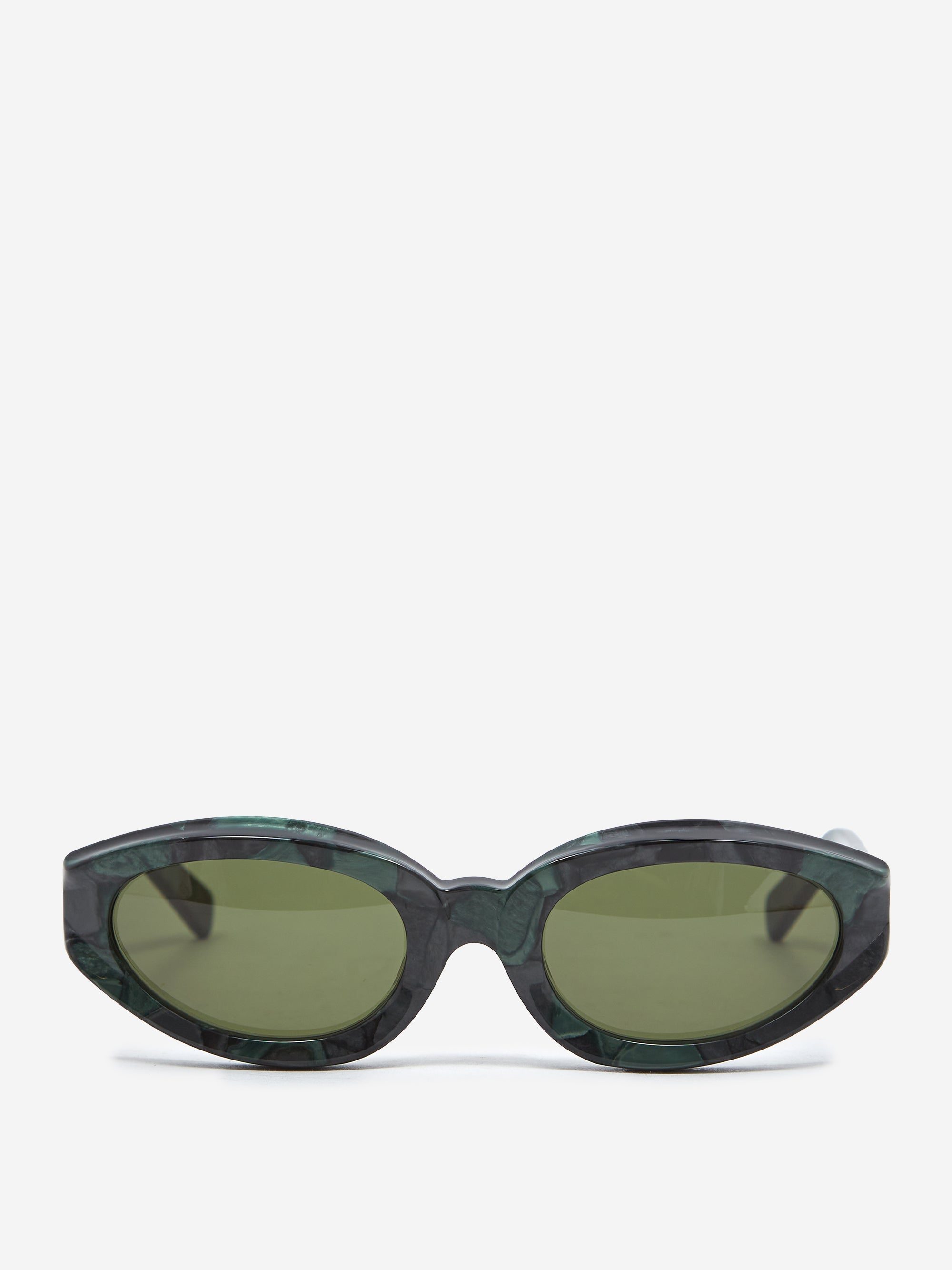 Image of Brain Dead Shyne Eye Protection - Green Pearl/Coke Bottle Green Lens