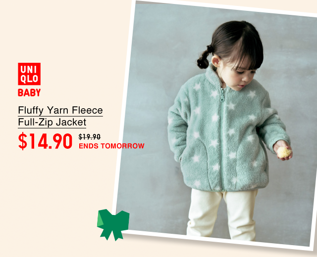 PDP7 - BABY FLUFFY YARN FLEECE JACKET