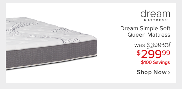 dream simple soft mattress