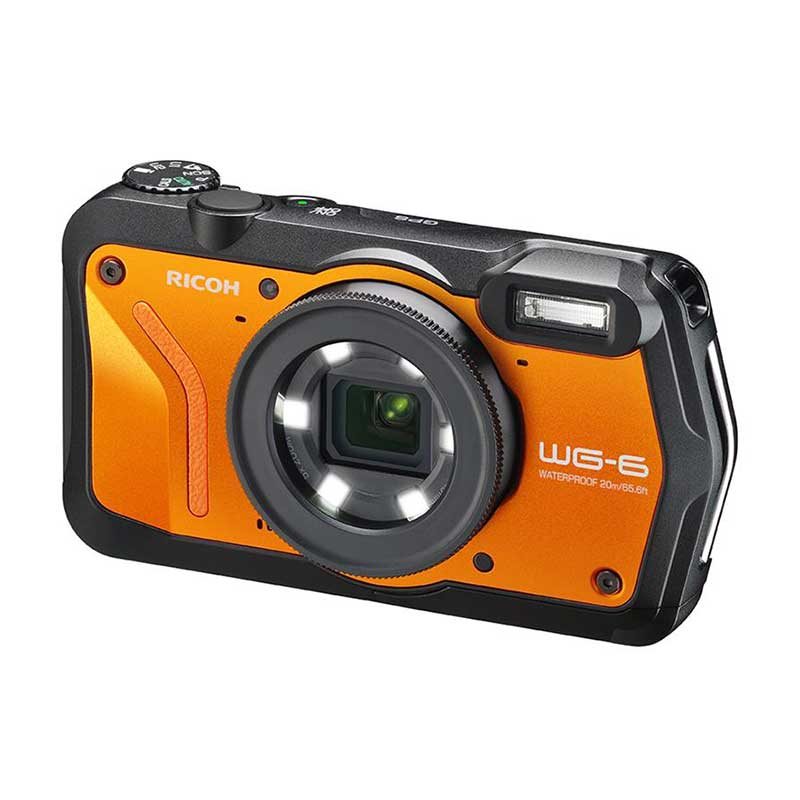 RICOH WG-6 ORANGE 20MP CMOS 5X