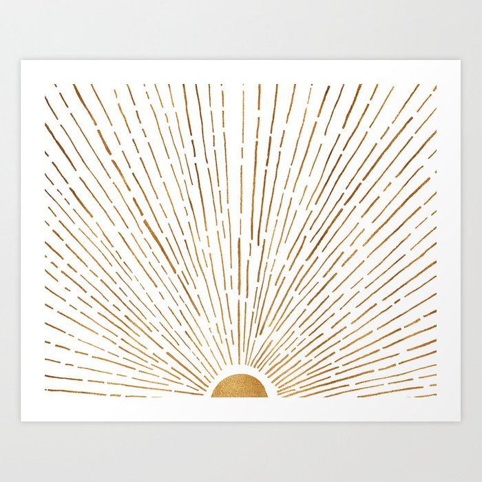 Let The Sunshine In Art Print Art Print