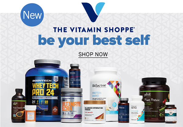 New. The Vitamin Shoppe - Be your best self. Shop Now.