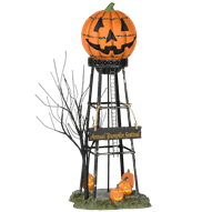 Halloween Water Tower - Halloween Village Accessories by Department 56