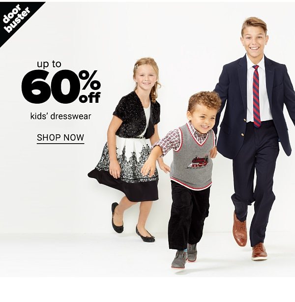 Up to 60% off Kids Dresswear - Shop Now