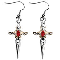 Regal Sword Earrings