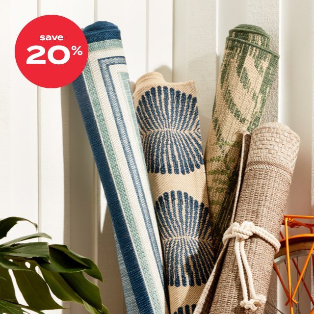 save 20% | rugs