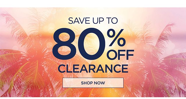 Save up to 80% Clearance