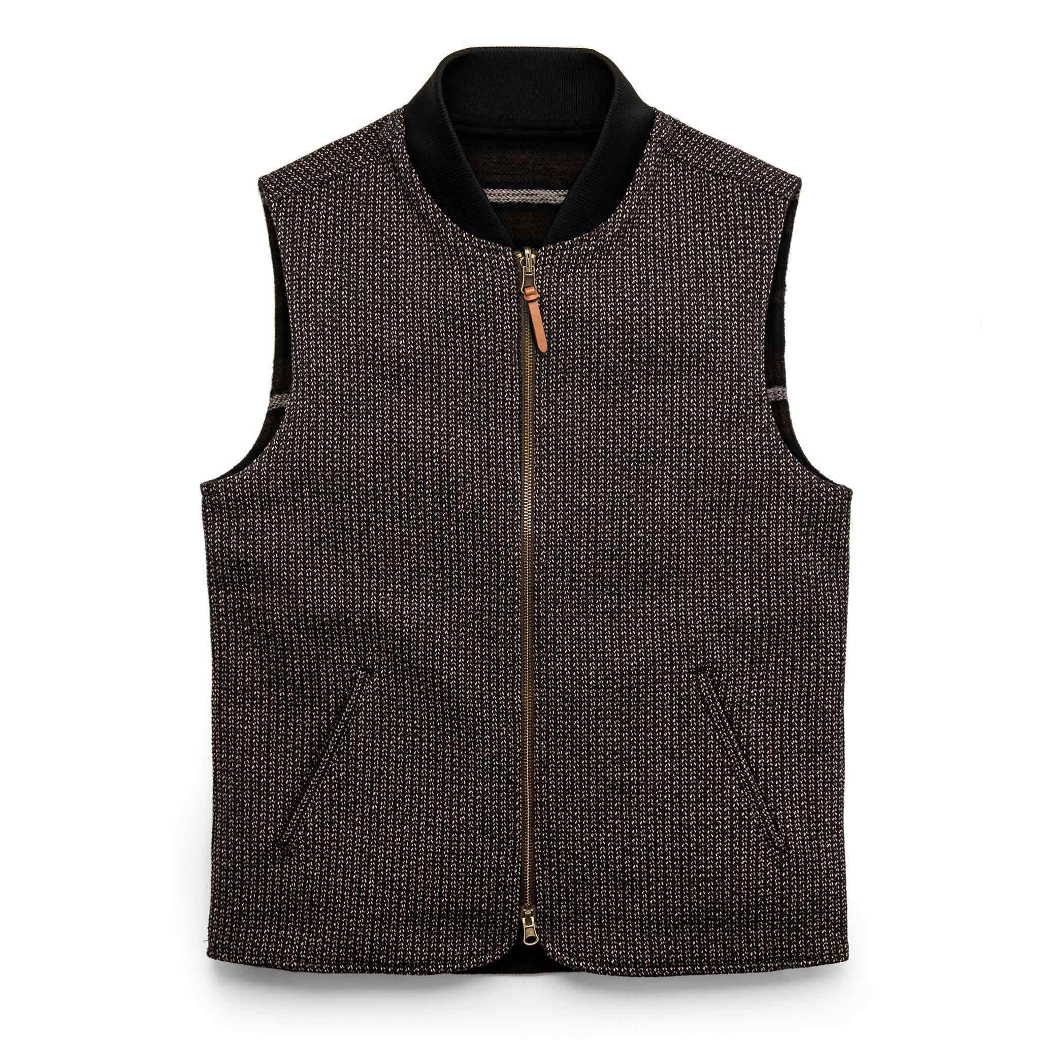 Image of The Able Vest in Wool Beach Cloth