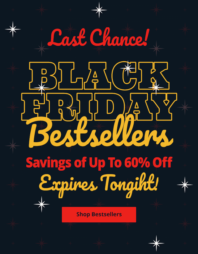 Black Friday Bestsellers Are Back!