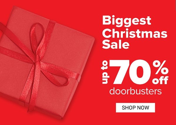 2 Days Left for 2-Day Shipping! Order by 1PM ET 12/20 & Choose 2-Day Shipping to Get it there in time for Christmas - Biggest Christmas Sale! Up to 70% off Doorbusters - Shop Doorbusters