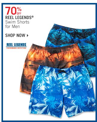 Shop 70% Off Reel Legends Swim Shorts for Men