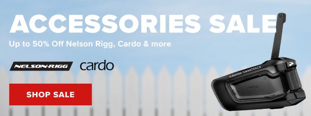 Accessories Sale - Up to 50% off Nelson Rigg, Cardo, & More - Shop Sale