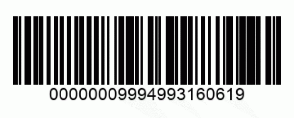 Voucher Barcode 00000009994993160619