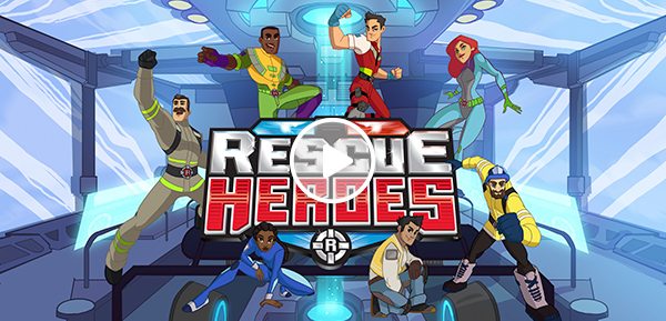 Watch the Rescue Heroes® show on YouTube!