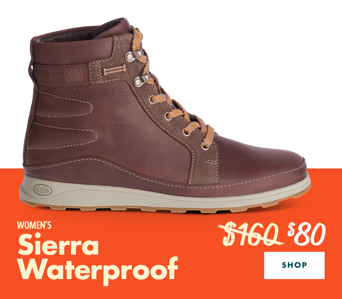 Women's Sierra Waterproof Was $160 Now $80 – SHOP NOW