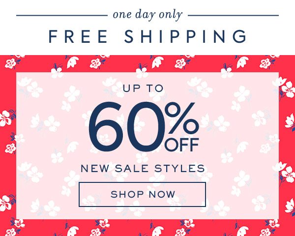Up to 60% off new sale styles