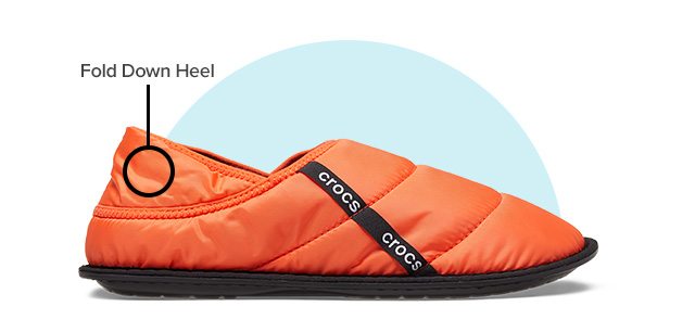 Neo Puff Slipper in Tangerine