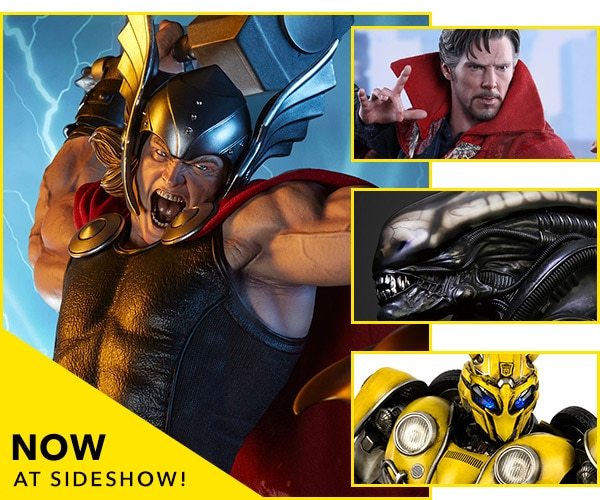 Now Available at Sideshow - Thor, Doctor Strange, Alien, Bumblebee