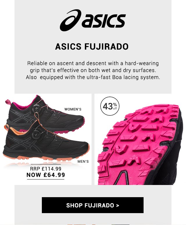 Shop Asics Fujirado in the Sale Outlet