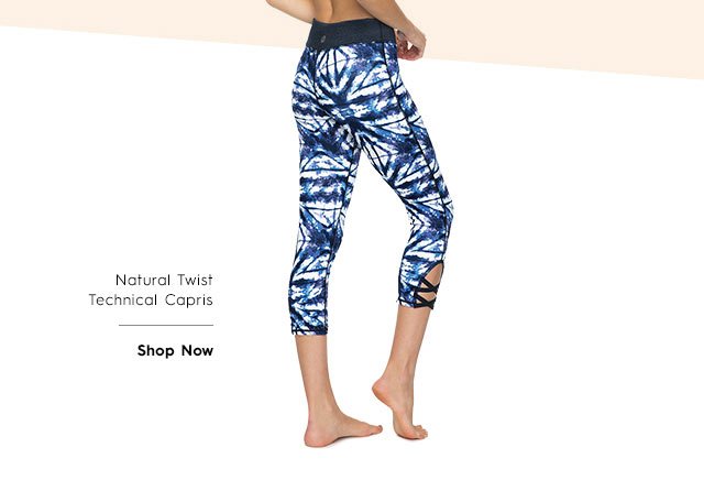 Tertiary Bottom - Natural Twist Technical Capris