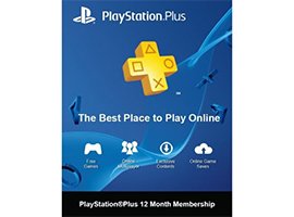 Sony PlayStation Plus 1-year Membership Digital Code