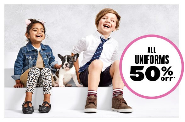 All Uniforms 50% Off