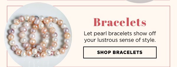 Shop pearl bracelets