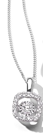 Unstoppable Love White Gold & Diamond Necklace