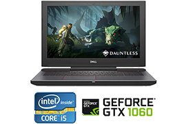 New Dell G5 15 Intel Core i5-8300H Quad-core 15.6 1080p Gaming Laptop w/ 6GB NVIDIA GTX 1060 Max-Q, 16GB RAM & 256GB SSD