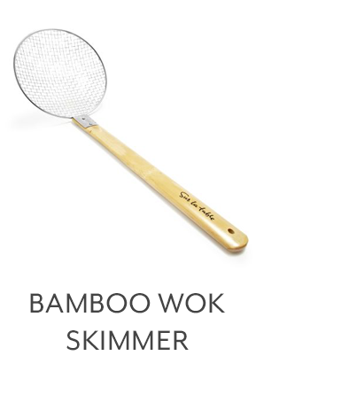 Bamboo Wok Skimmer