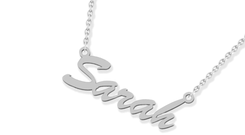 Script Name Necklace