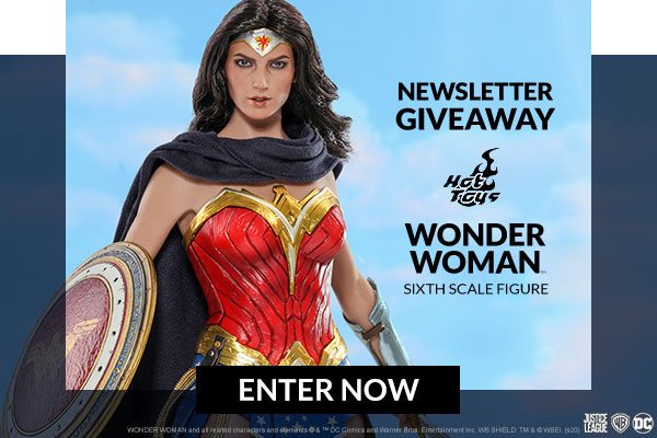 Wonder Woman Sixth Scale Figure Newsletter Giveaway!