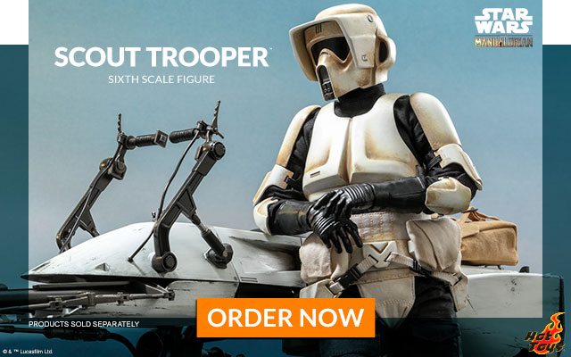 Scout Trooper Sixth Scale Figure (Hot Toys)