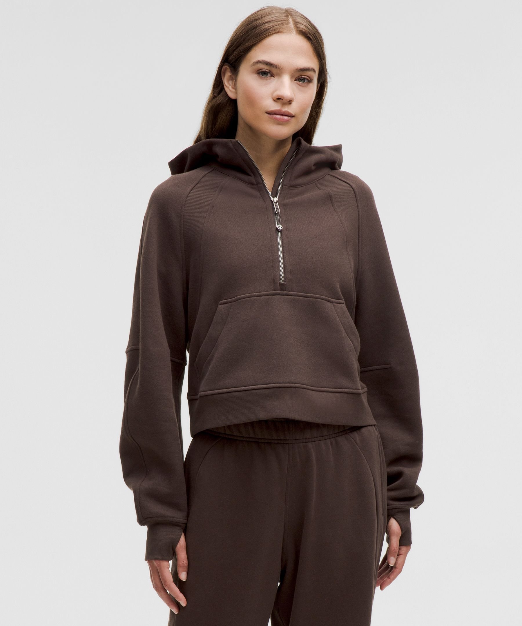 Scuba Oversized Half-Zip Hoodie