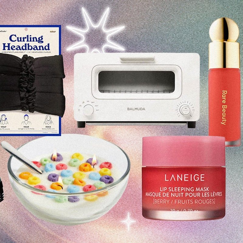 best gifts for teenage girls _ various products on a background