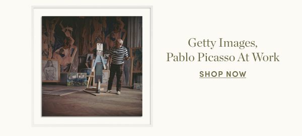 Getty Images Pablo Picasso At Work