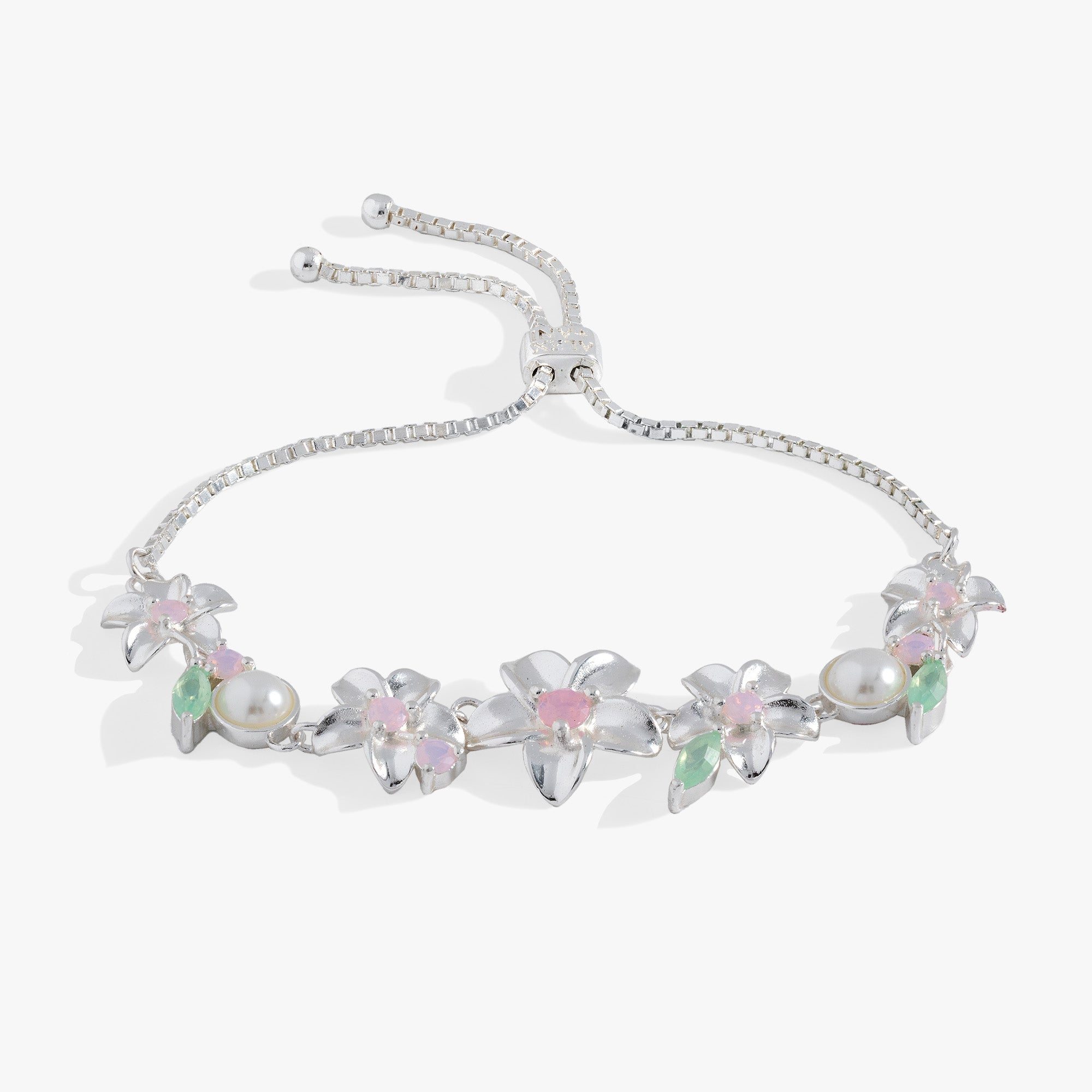 Image of Plumeria Bolo Bracelet