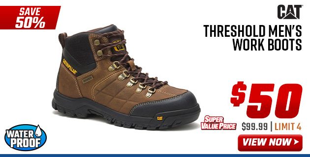 CAT Threshold Men's Work Boots