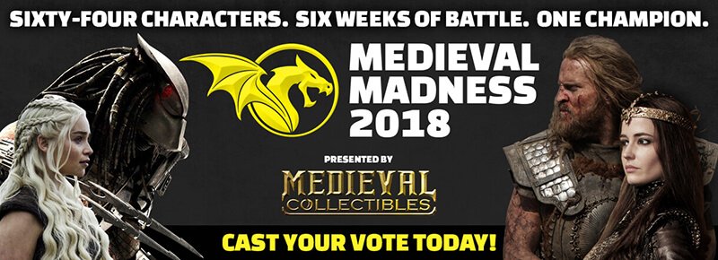 Medieval Collectibles Banner - Medieval Madness Cast Your Vote